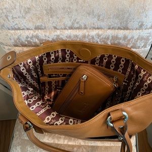 Tignanello handbag with wallet